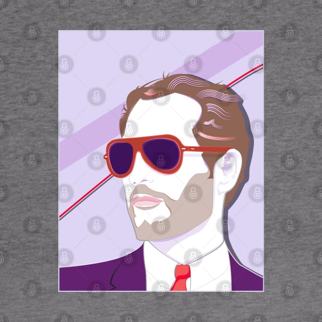 Bold Paul Newman Sunglasses Art Deco by di-age7